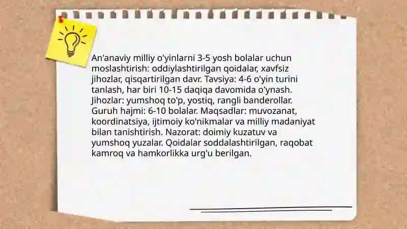 Milliy va harakatli oyinlar 4