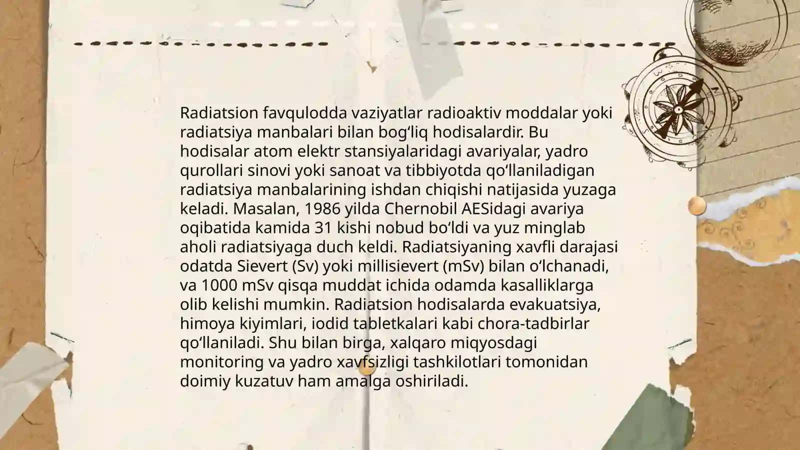 Radiatsiya muammosi 4