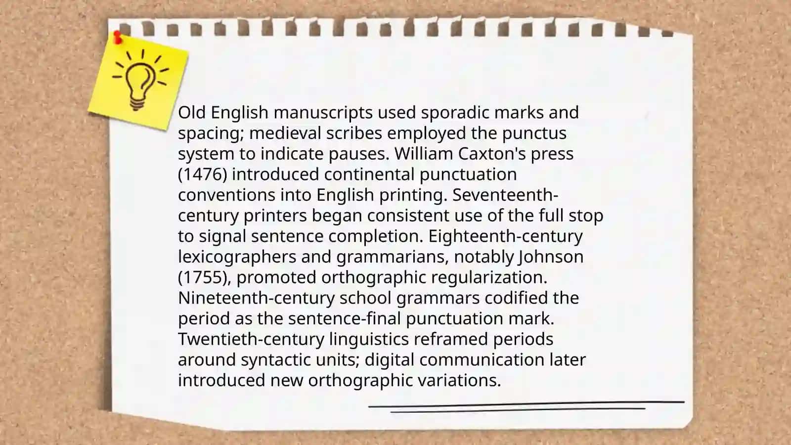 Grammatical period of Linguistics 4
