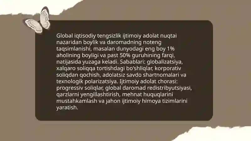 Ijtimoiy adolat va globallashuv etik qarashlar 4