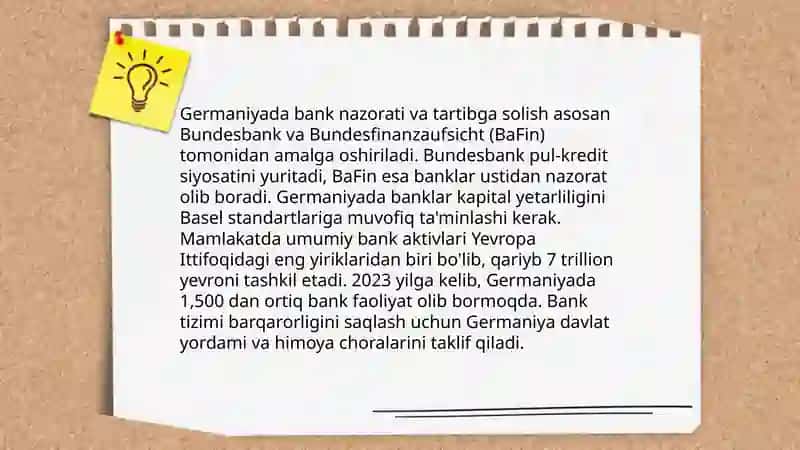 Germaniya banklarining rivojlanish tarixi 4