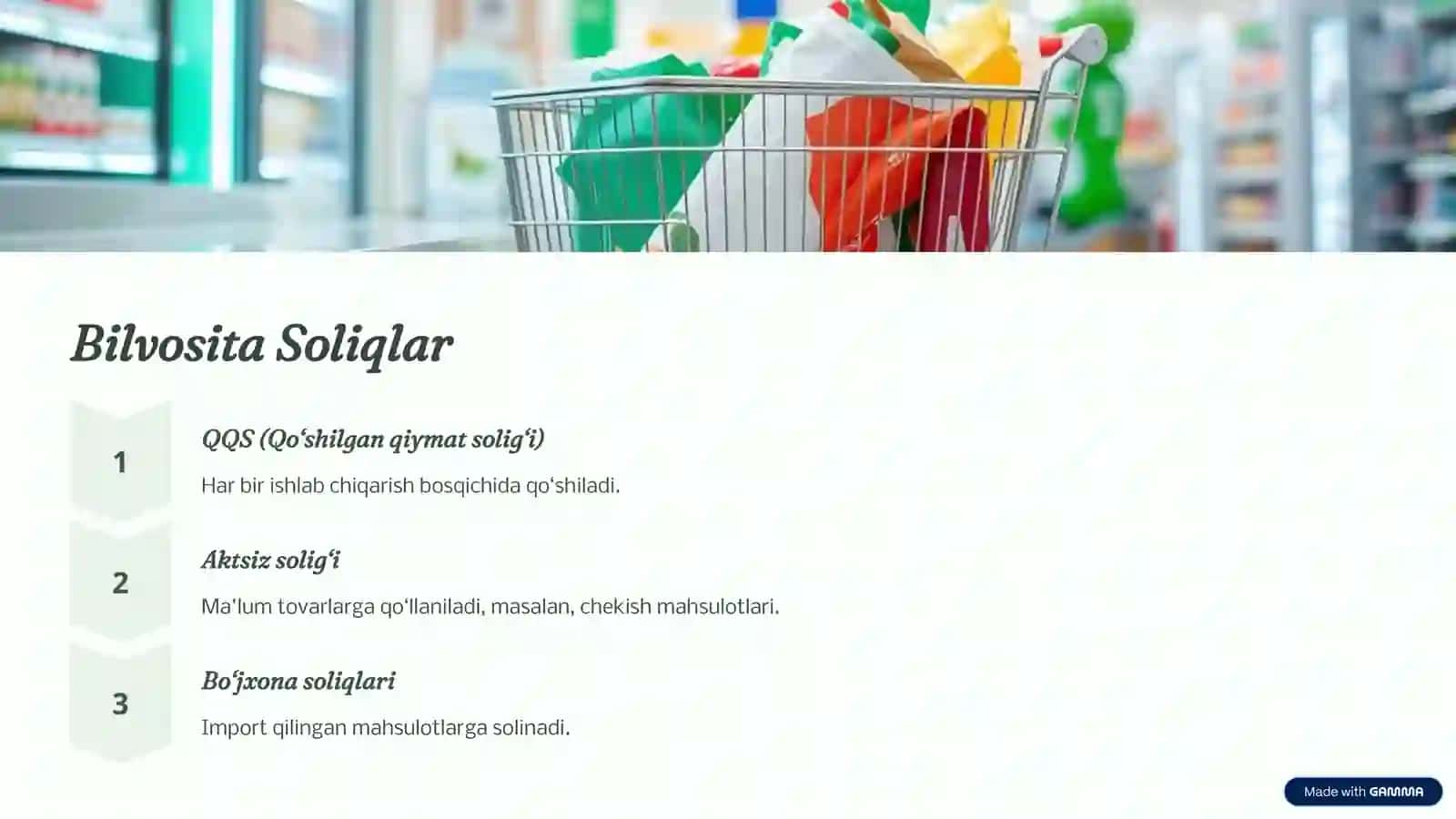 Soliqlar va Ularning Guruhlanishi 4