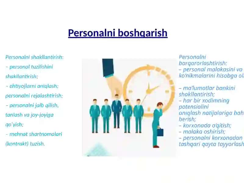 Personalni boshqarish 4