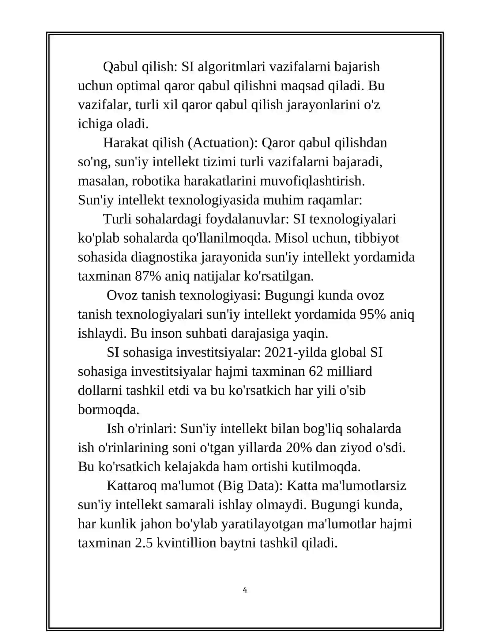 Ratsional Fikrlaydigan Tizimlar 4