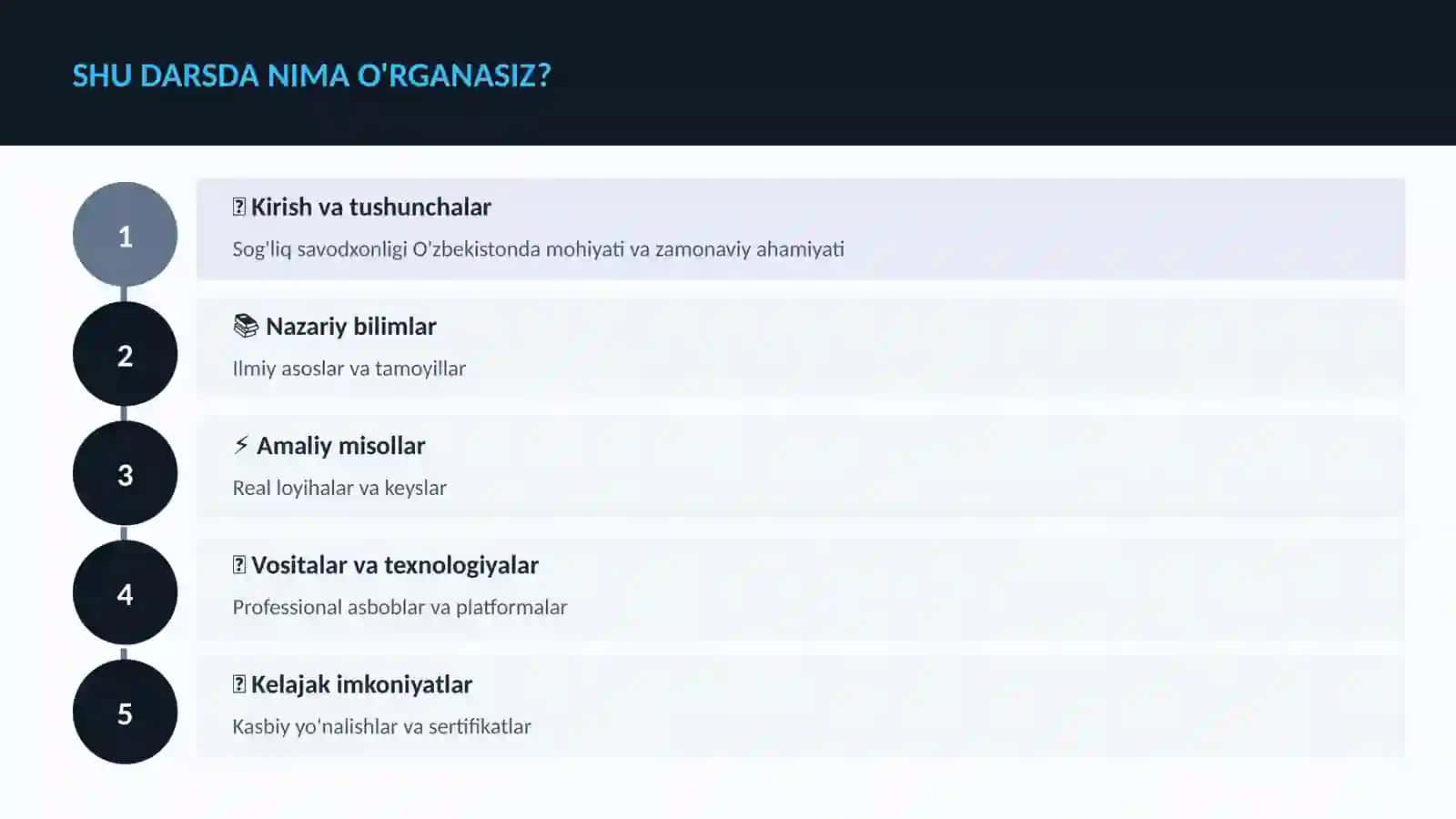 SOG'LIQNI SAQLASH VA TIBBIYOT 4