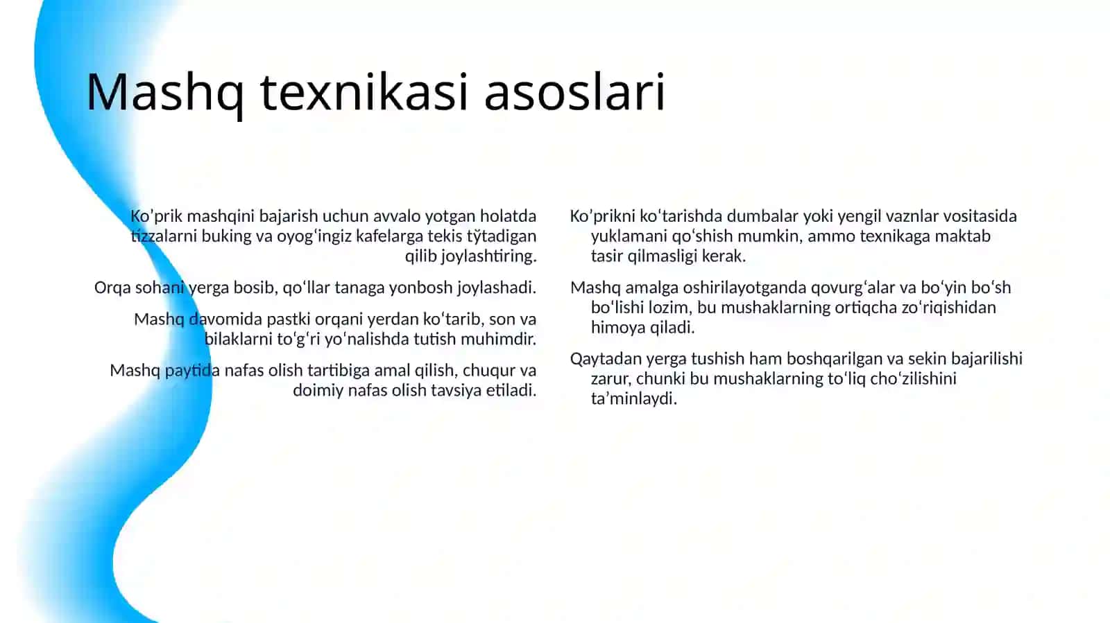 YOTGAN HOLATDA “KO’PRIK” 4