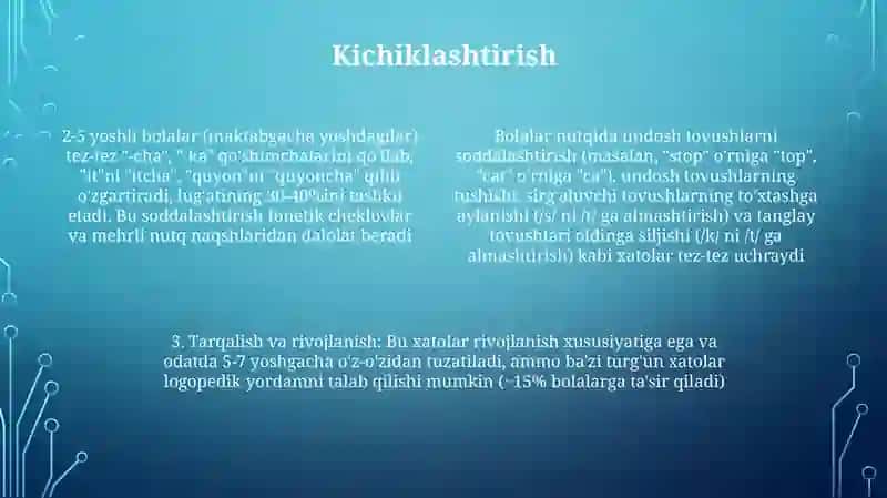 Odatiy fonetik xatolar 4
