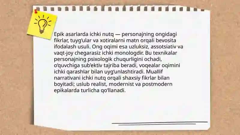 Epik asarlarda nutq va mutolaa masalalari 4