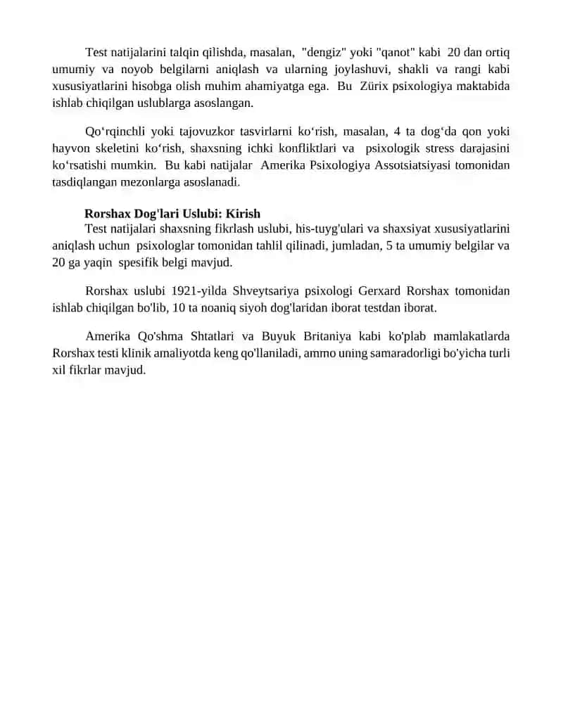 Rorshaxning siyoh dog’lari metodikasi 4