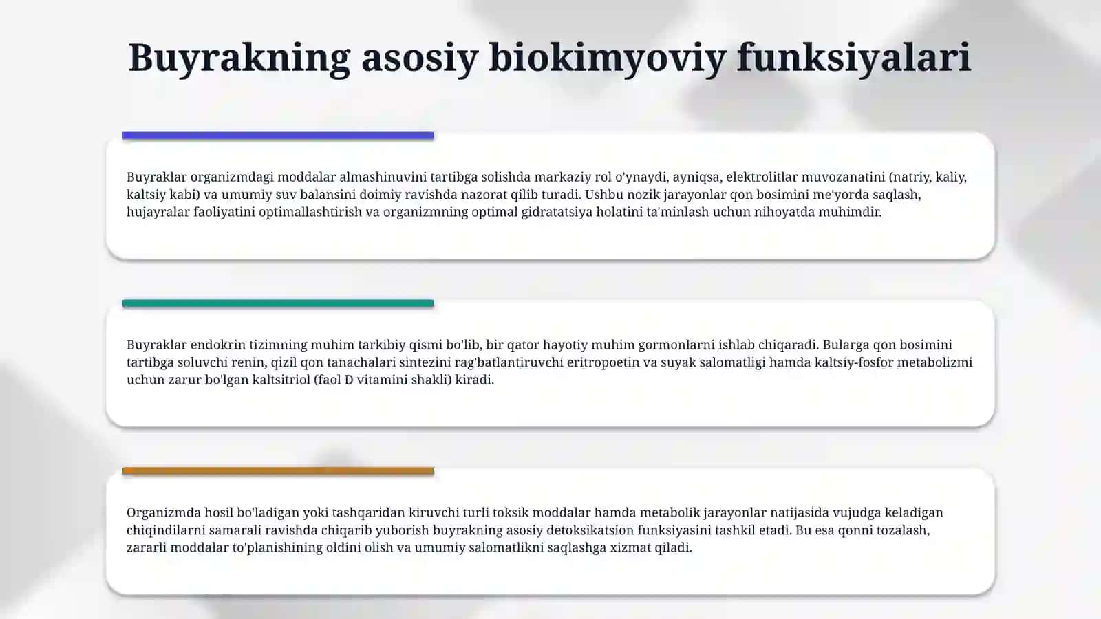Buyrak biokimyosi 4