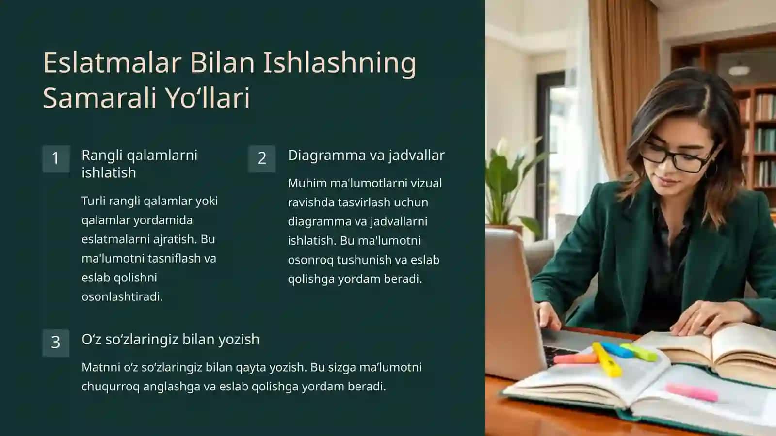 Tanqidiy O‘qish va Eslatmalar Bilan Ishlash 4