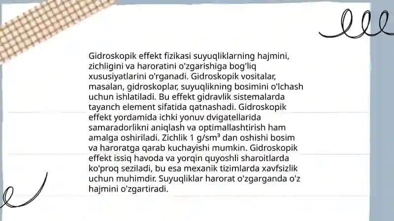 Gidroskopik effekt va uning qoʻllanilishi 4