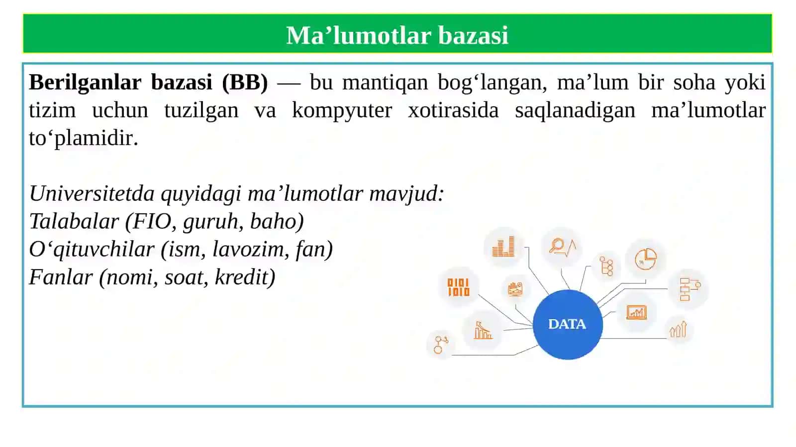 BERILGANLAR BAZASI II 4