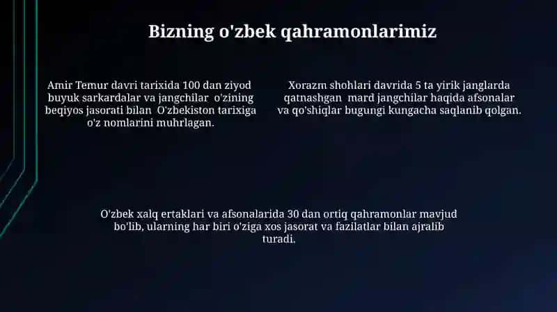 Firdavsiyning "Shohnoma" asar qahramonlari 4