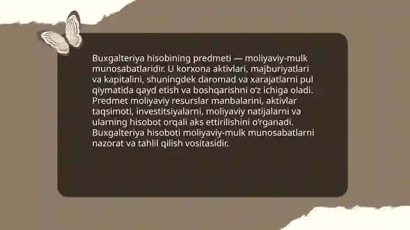 Buxgalteriya hisobi mohiyati va metodi 4