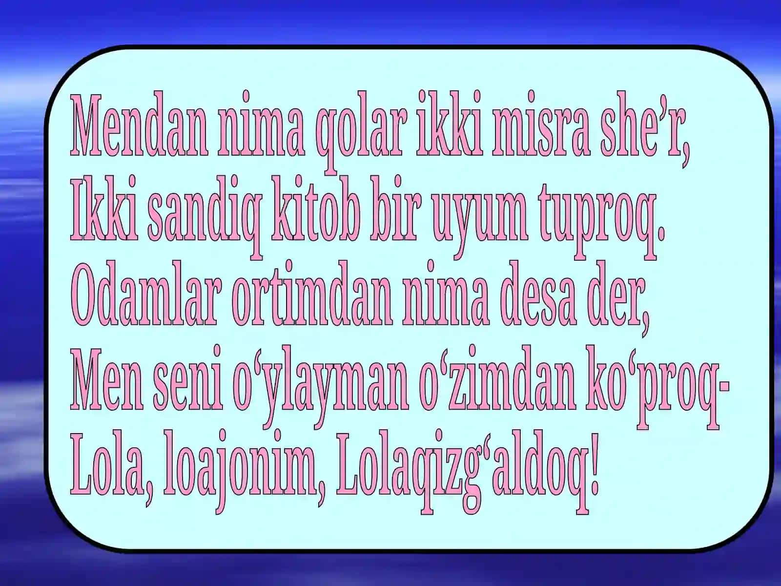 "Yuragida Vatan bor edi..." 4