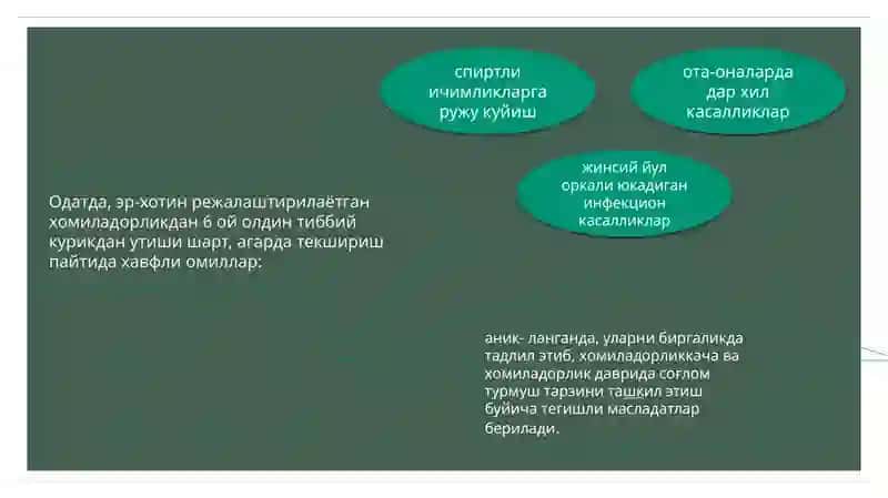 Akusher - ginekologik yordamni tashkil etish 4
