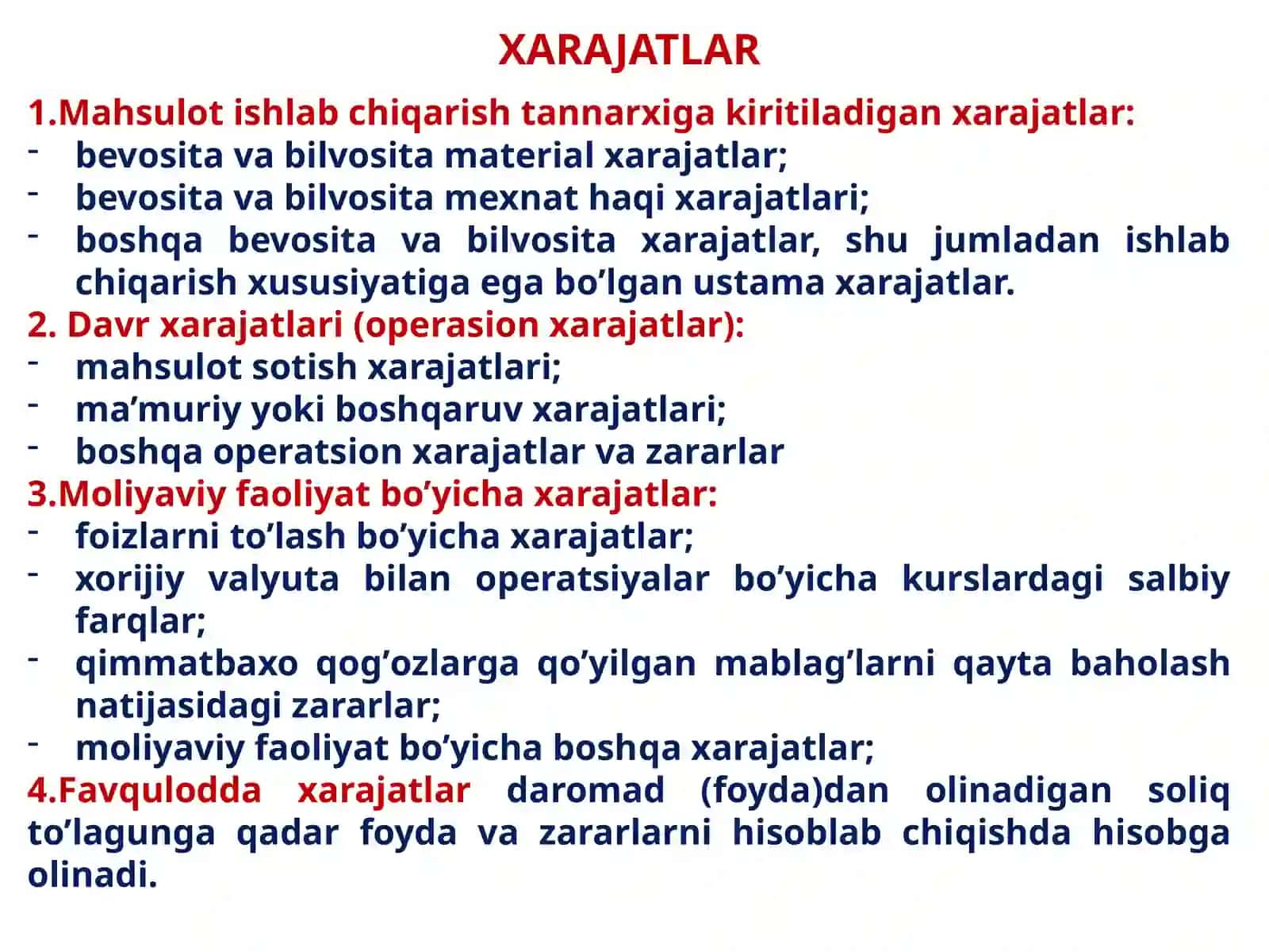 MOLIYAVIY NATIJALAR HISOBI 4