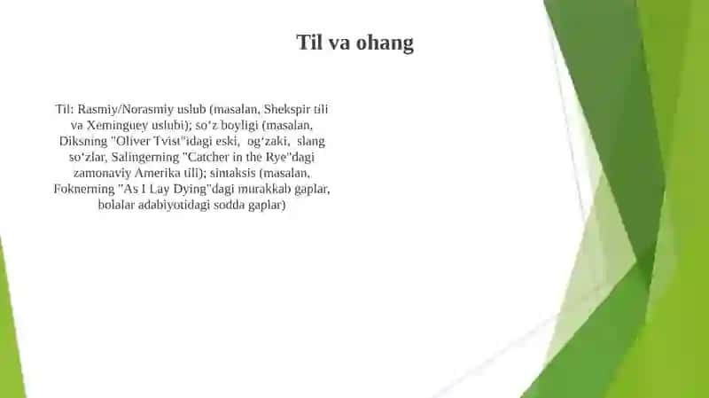 Adabiyotning umumiy xususiyatlari 4