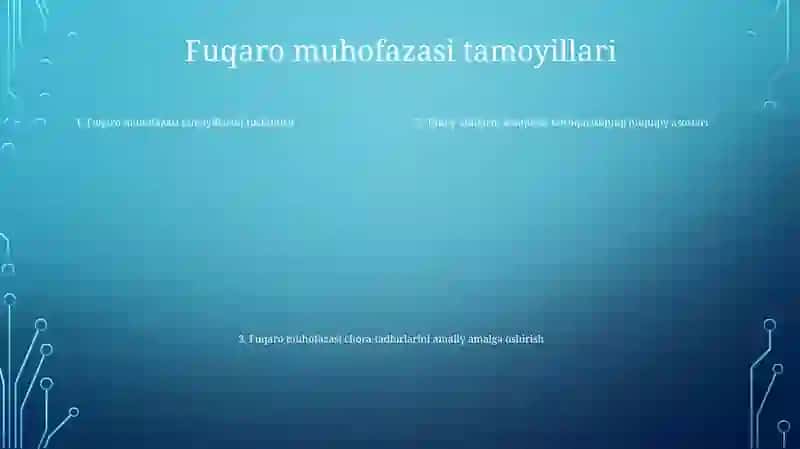 Fuqaro Muhofazasi ToʻGʻRisida 4
