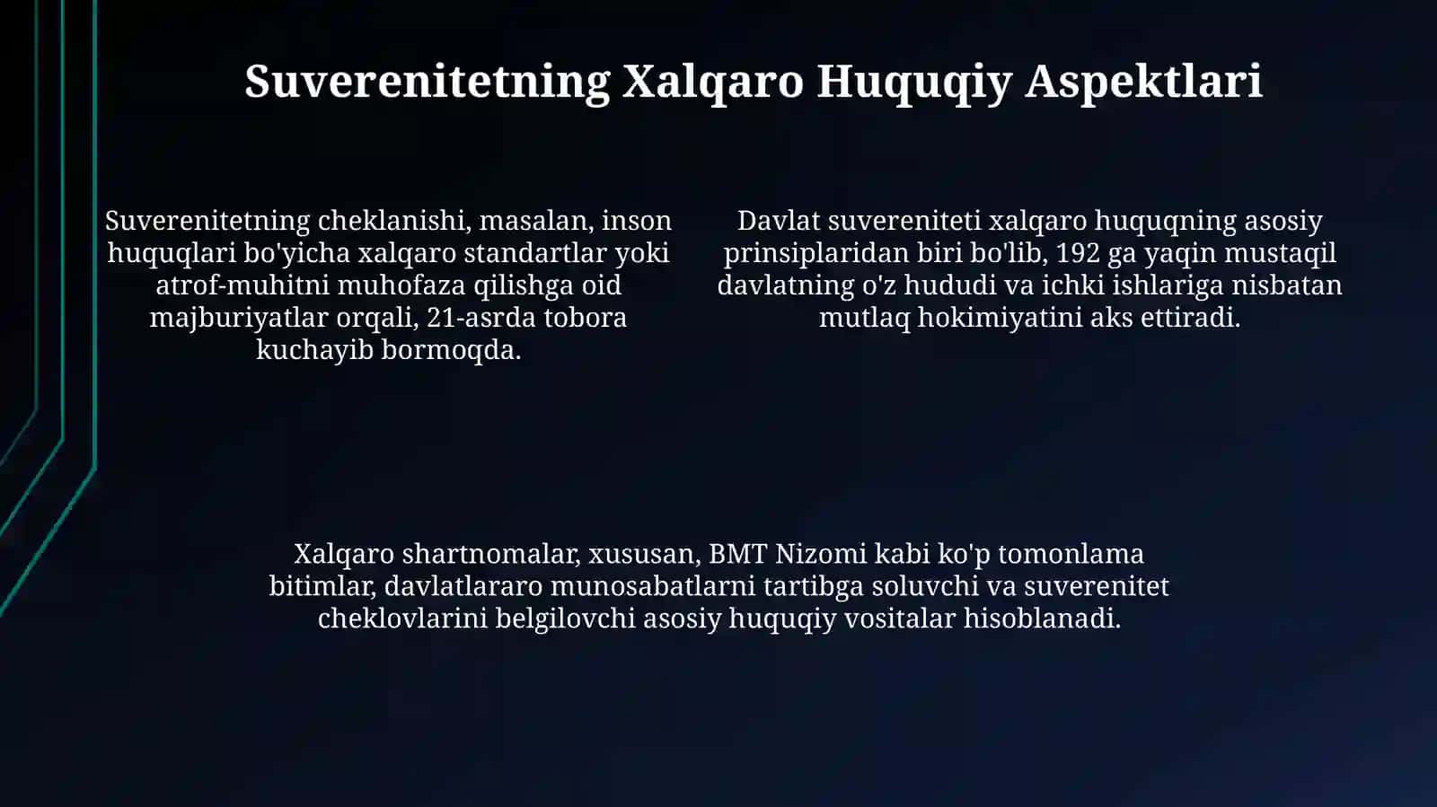 Davlat suverinetiti va uning kostitutsiyaviy asoslari 4