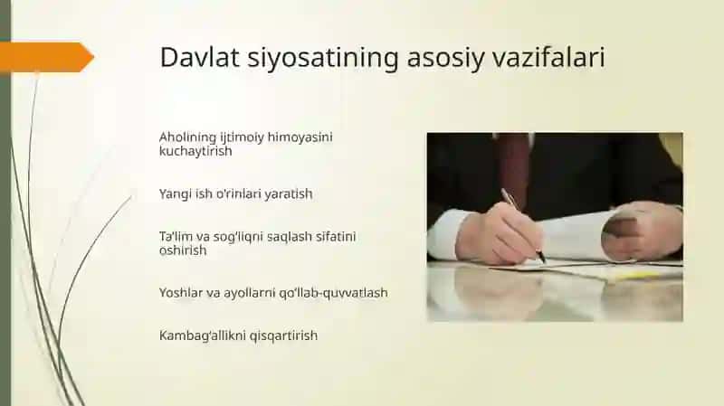 O‘zbekiston Respublikasida ijtimoiy sohadagi islohotlar 4