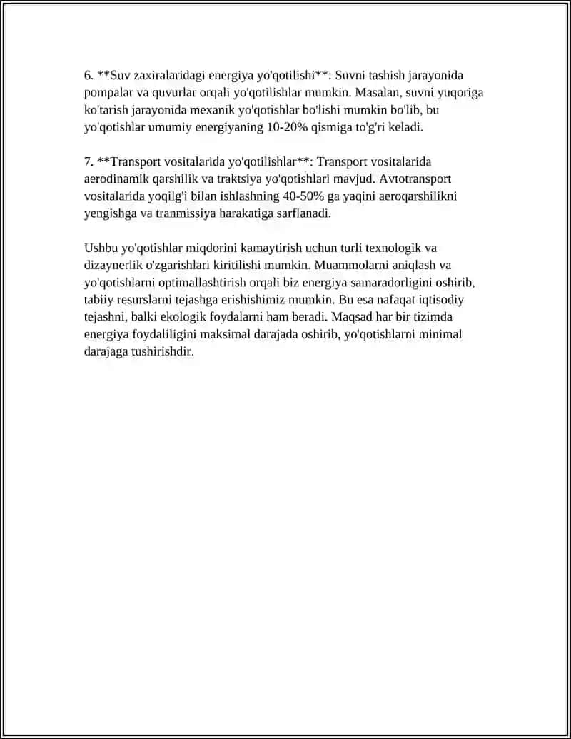 QOZON-UTILIZATORLARIDAGI YO'QOTISHLAR TAHLILI 4