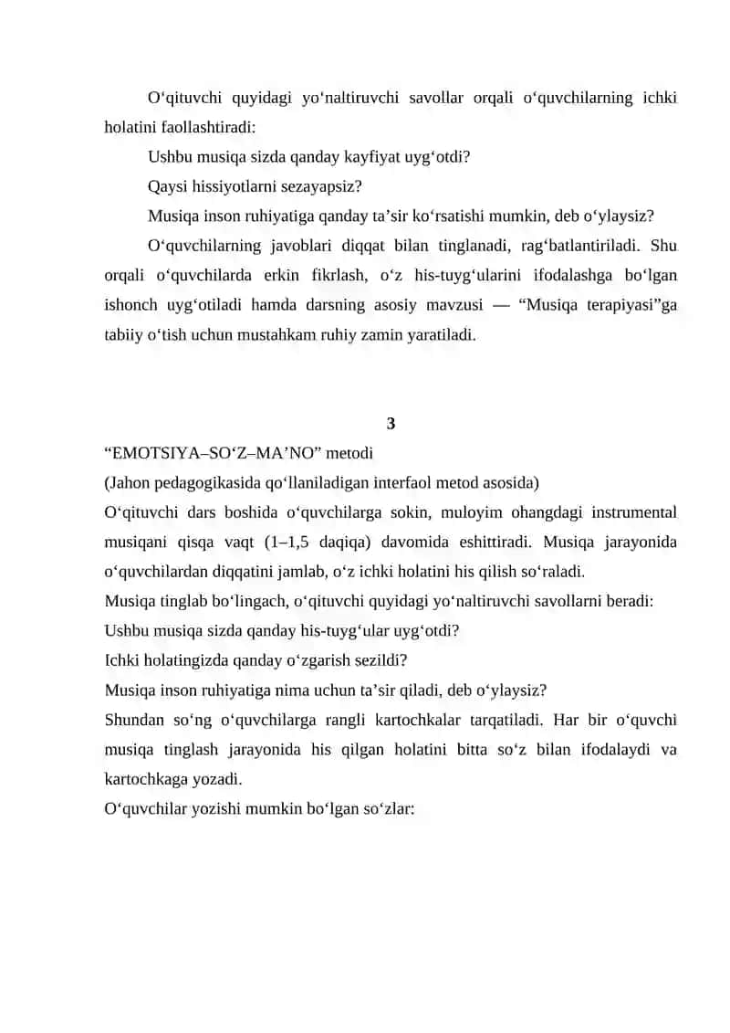 MUSIQIY TERAPIYA 4