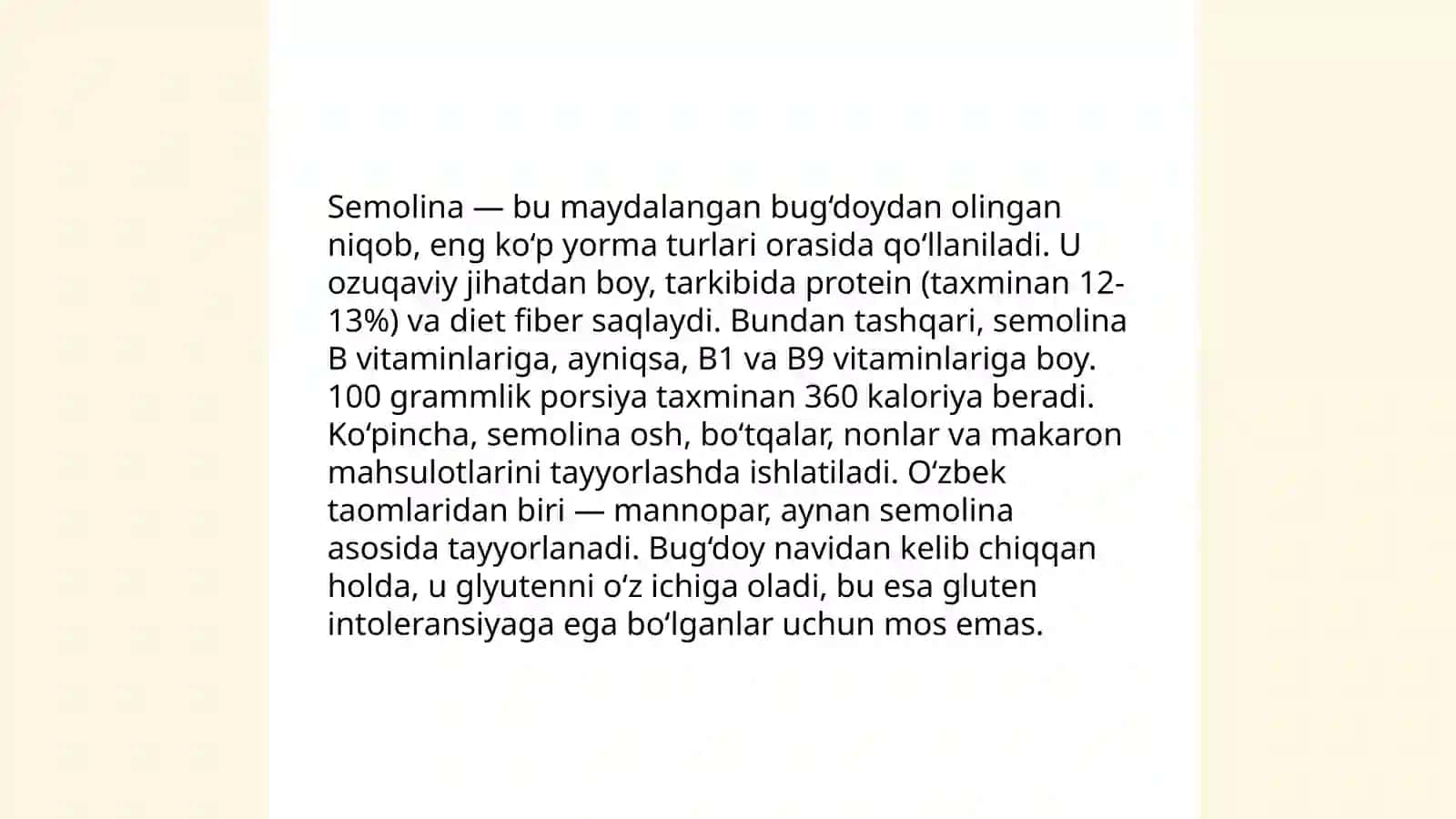 Makaron ishlab chiqarish xom ashyolari 4