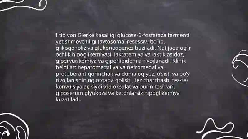 Glikogen kasalliklari 4