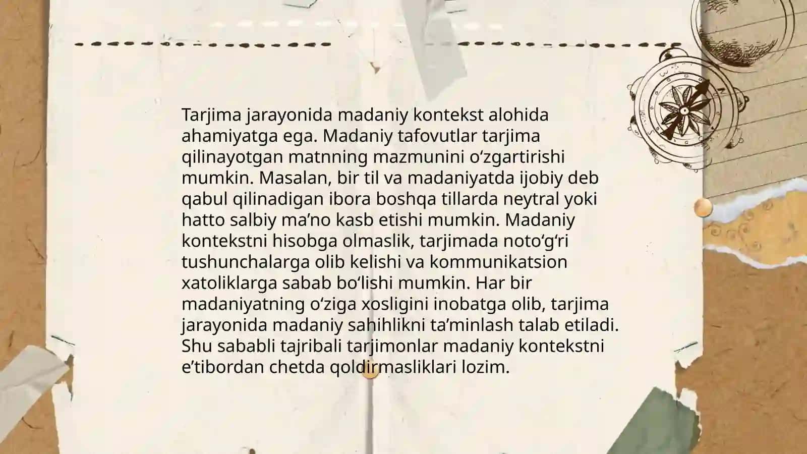 Tilshunoslikda tarjima muammolari 4