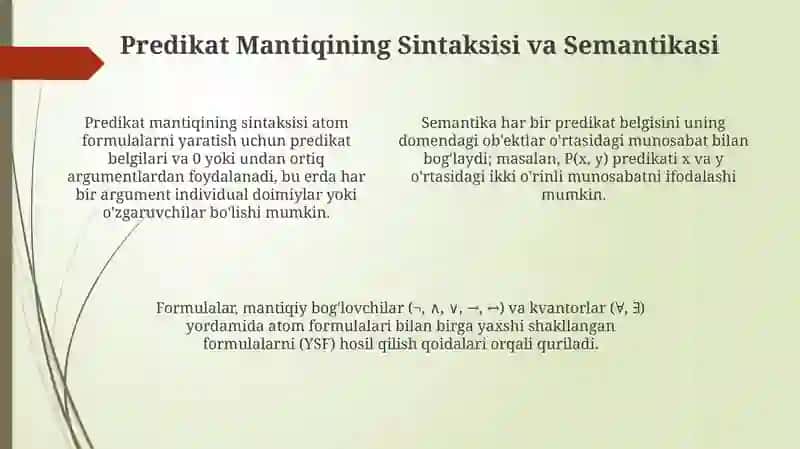 Predikatlarmantig'i 4