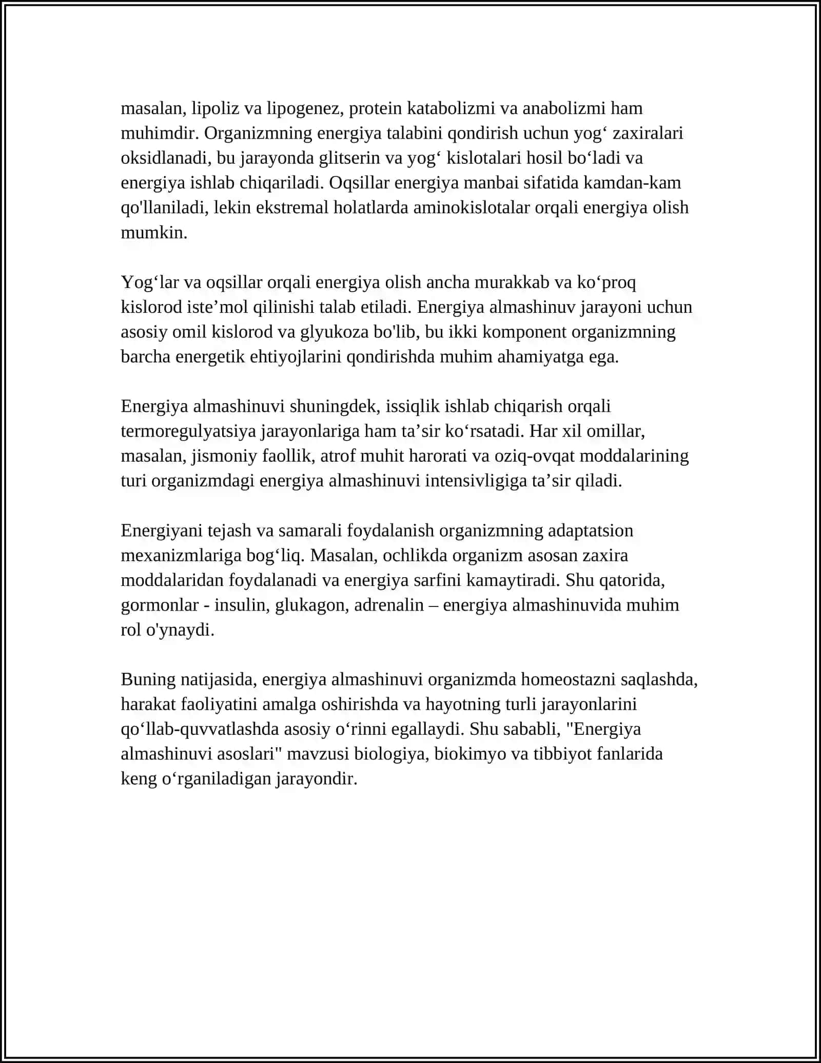 ENERGIYA ALMASHUNUVI 4