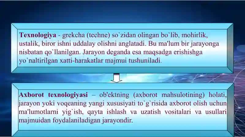 Axborot texnologiyalari infratuzilmasi 4
