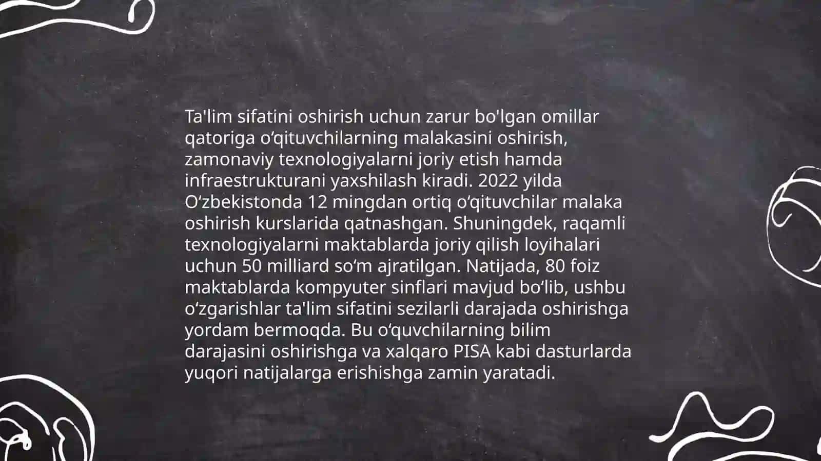 Ijtimoiy sohani rivojlantirish 4