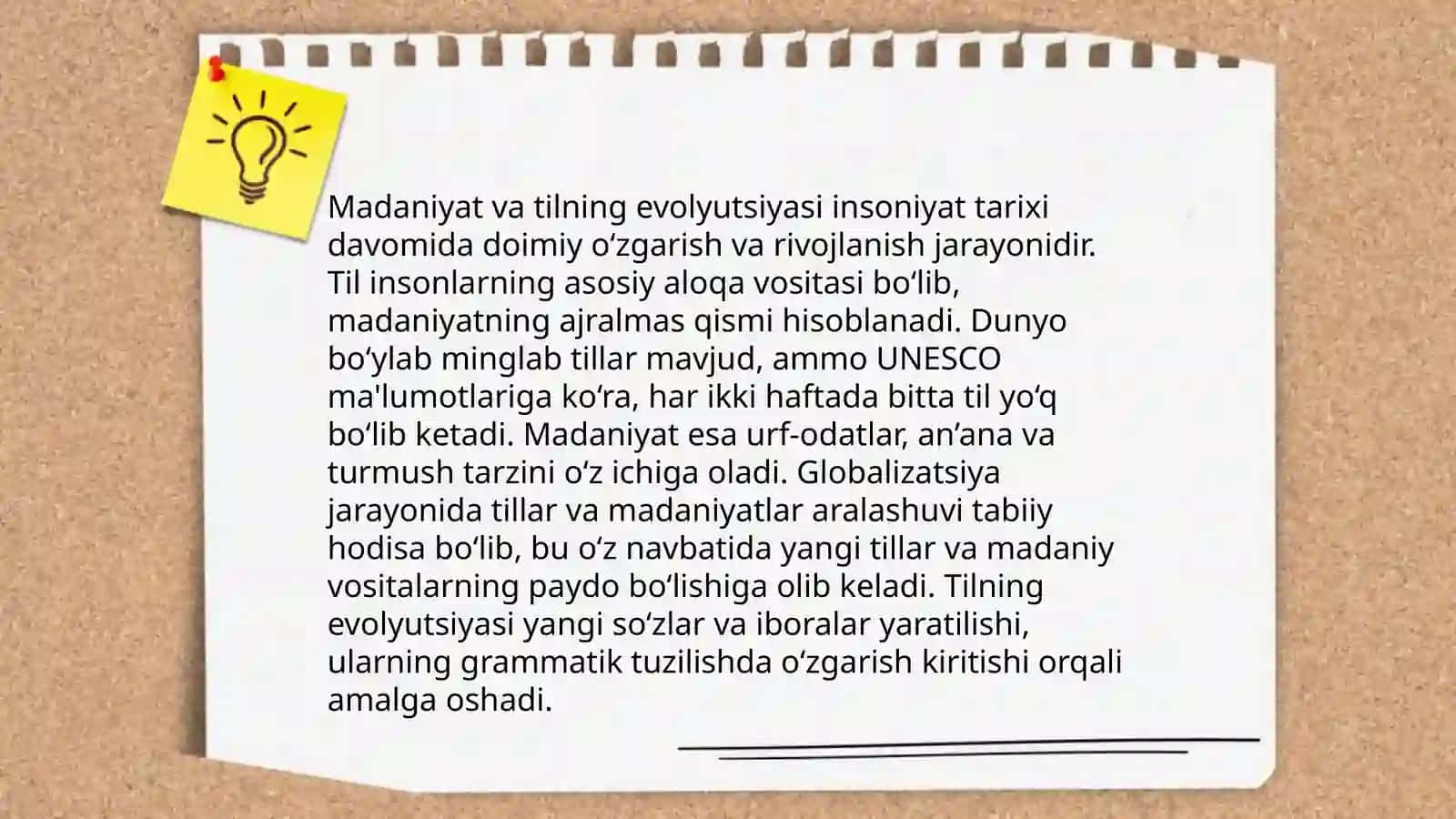 Til fikr ifodasi va fikr manbai sifatida 4