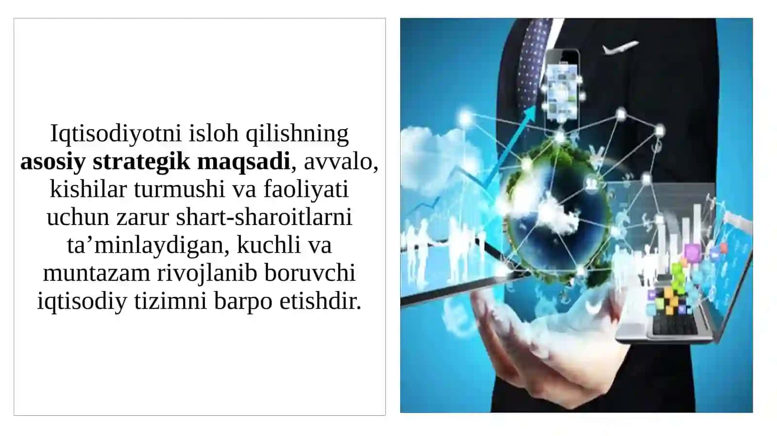 O’ZBEKISTON RESPUBLIKASIDAGIIQTISODIY-IJTIMOIY O’ZGARISHLAR 4