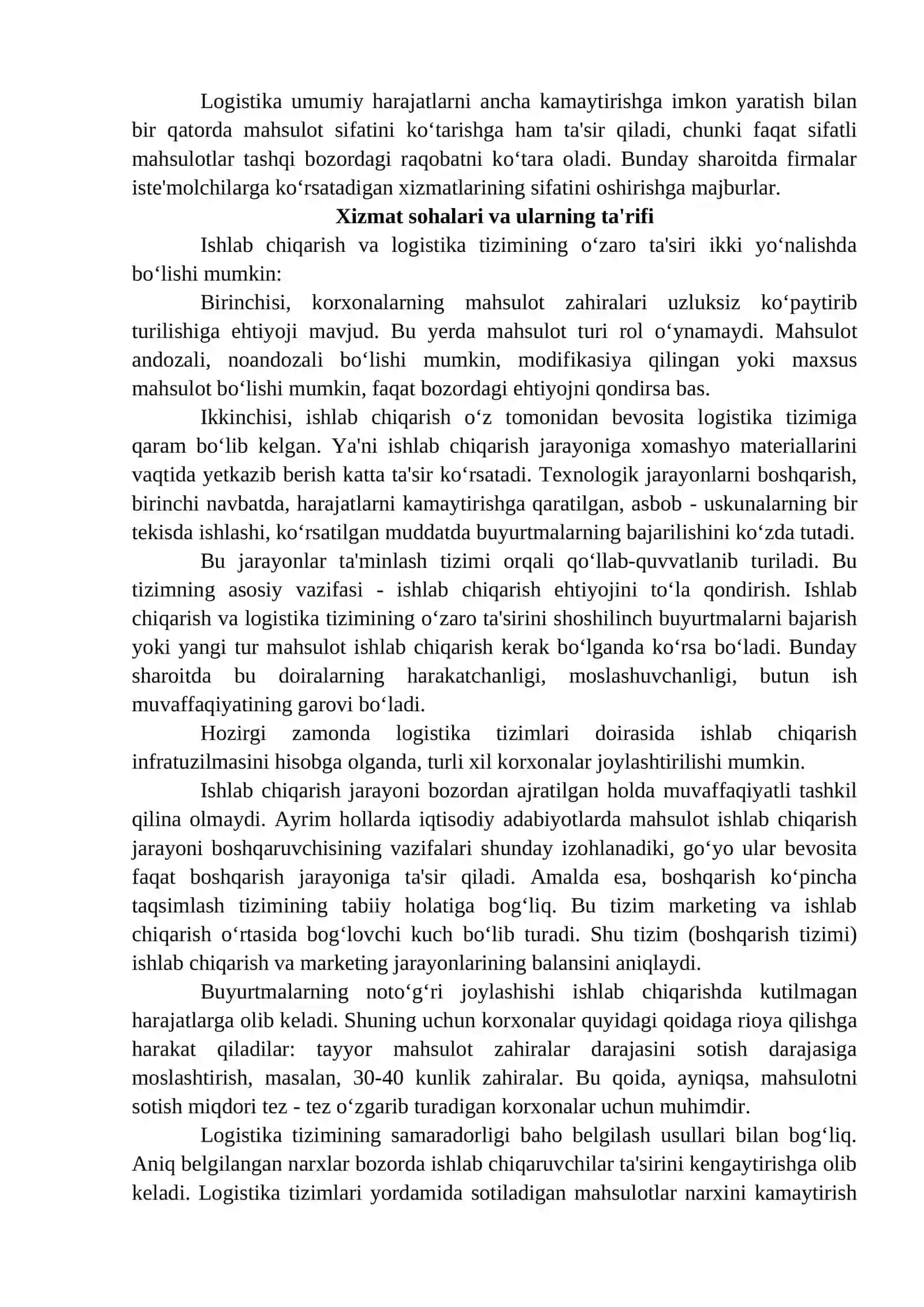 LOGISTIKA KONTSEPTSIYASI 4
