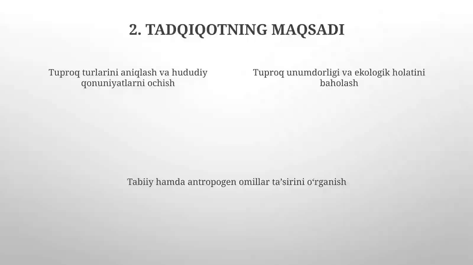 Tuproqlar geografiyasida tadqiqot metodlari 4