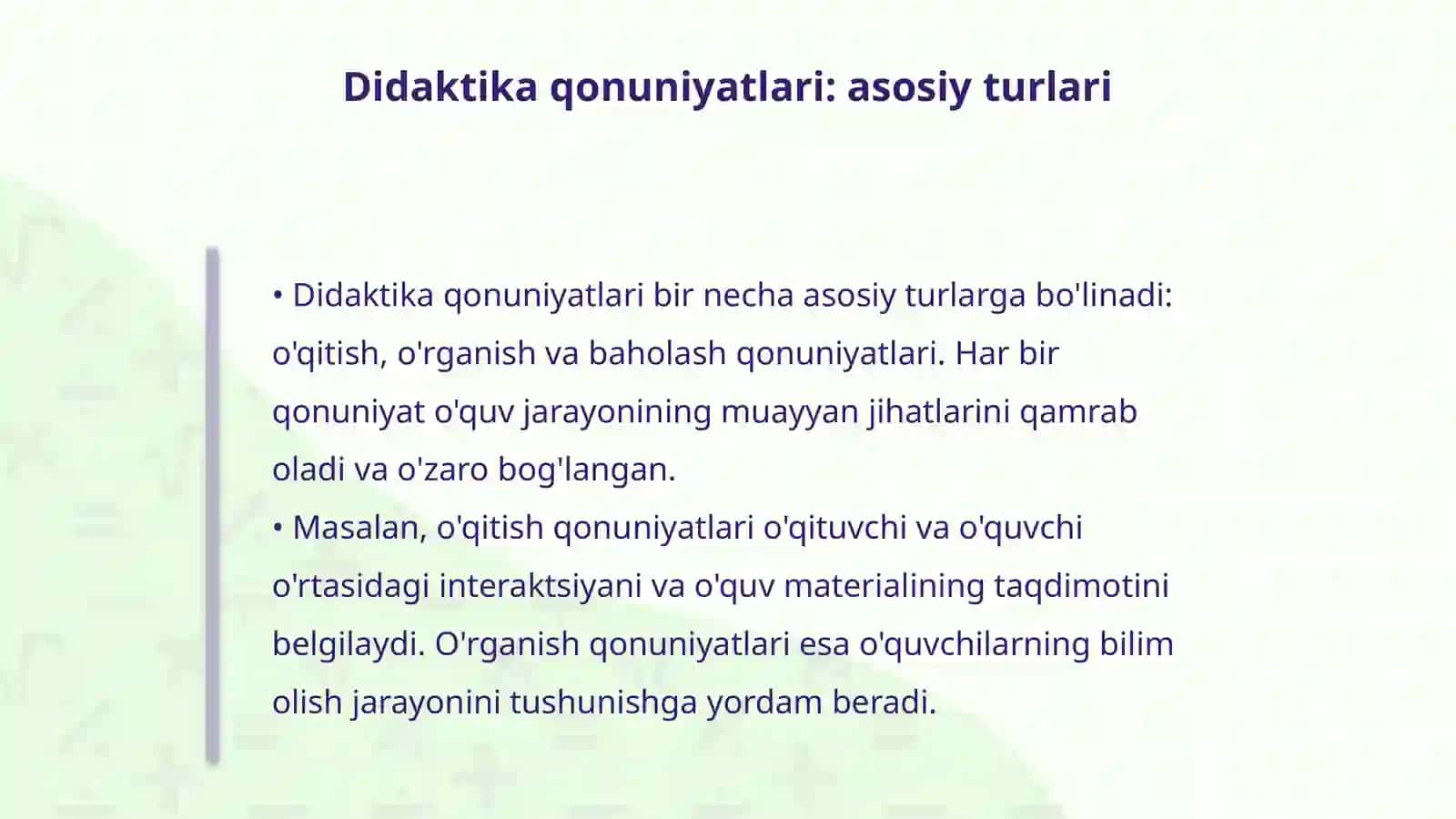 Didaktika qonuniyatlari va prinsplari 4
