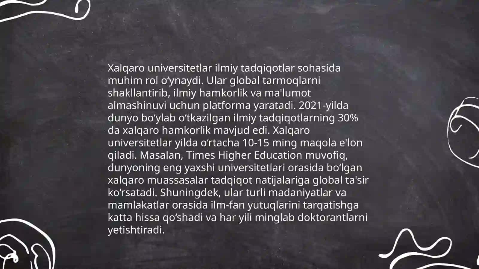 Xalqaro tadqiqotlarning dolzarbligi 4