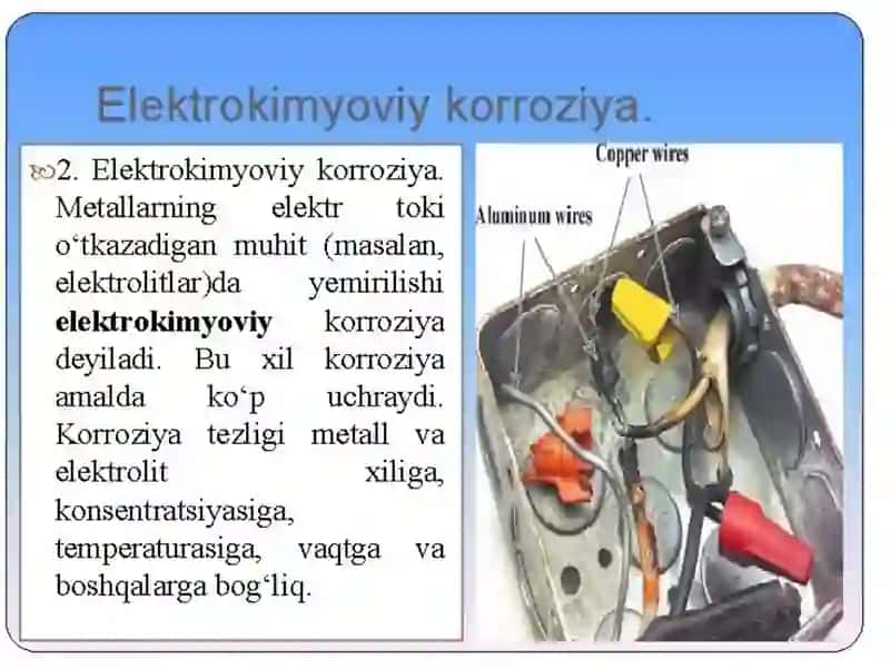 Metall korroziyasi va unga qarshi kurash 4