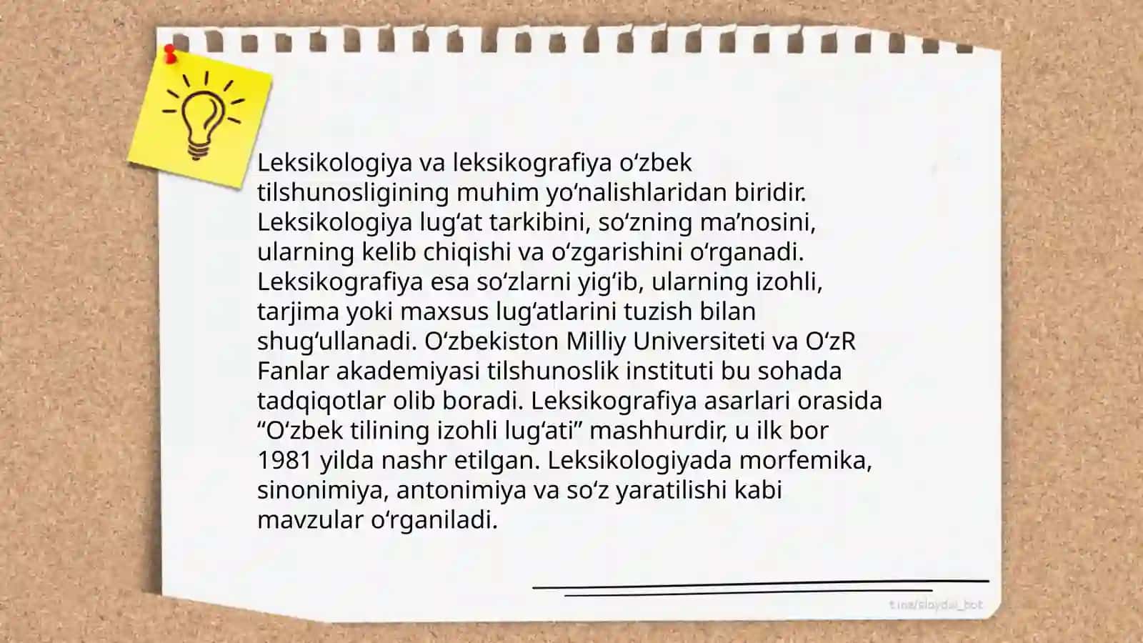 Leksemani o'zlashtirish nazariyalari 4
