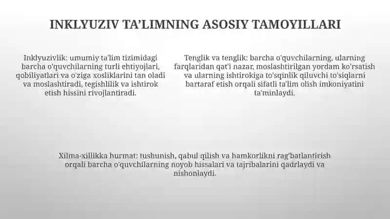 Inklyuziv Ta'lim Konsepsiyasi 4