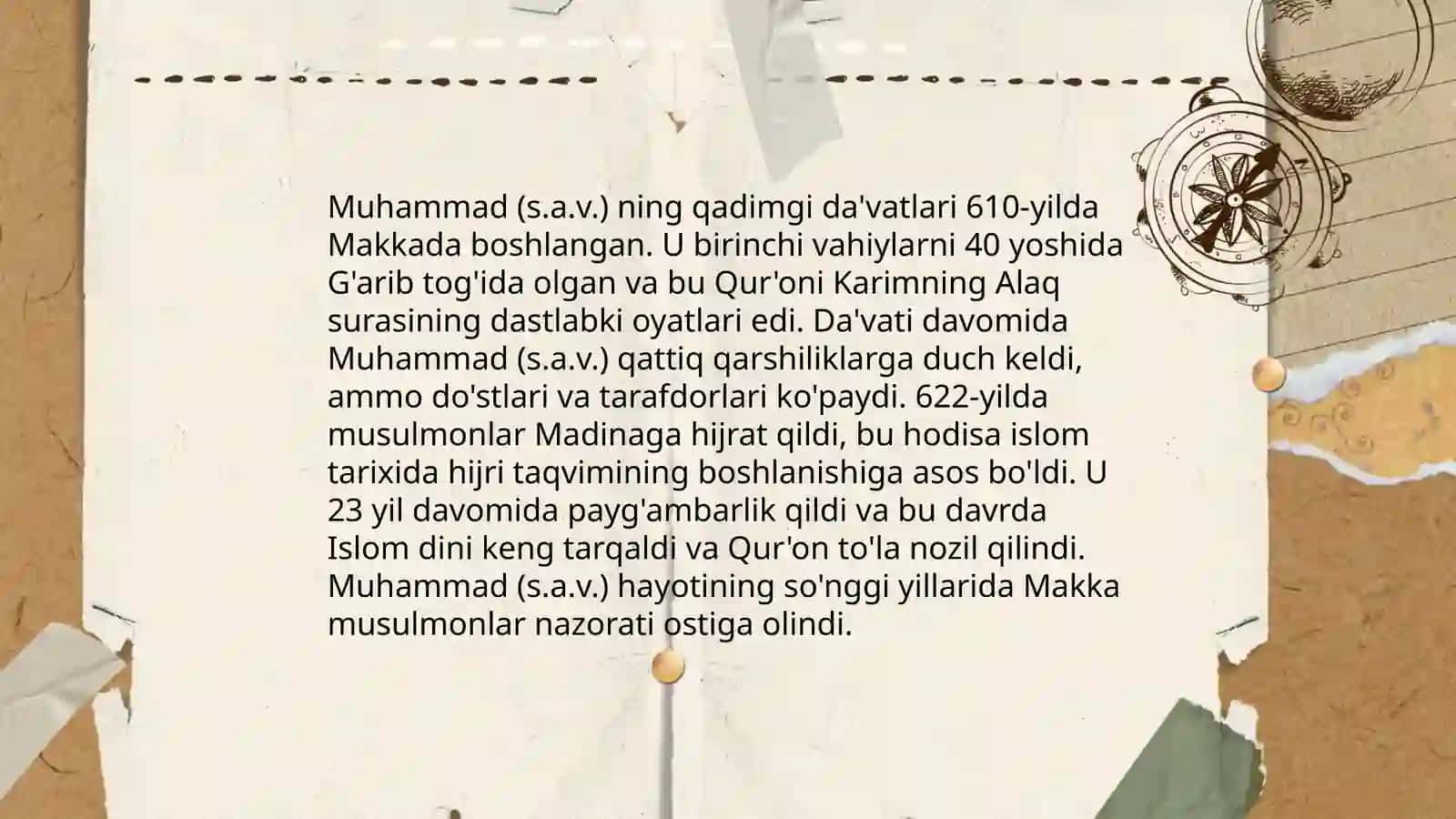 Dastlabki musulmonlar jamoasining tashkil topishi 4