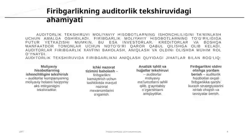 Firibgarlik tushunchasi 4