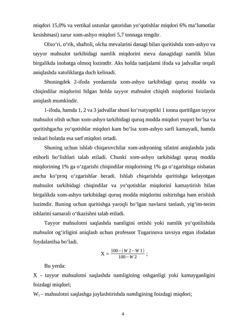Quritilgan mahsulotlar olish 4