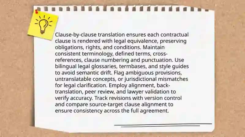 Translation of official documents (contract, agreement) 4