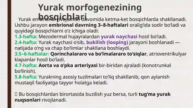Tug‘ma yurak nuqsonlari (TYN) 4