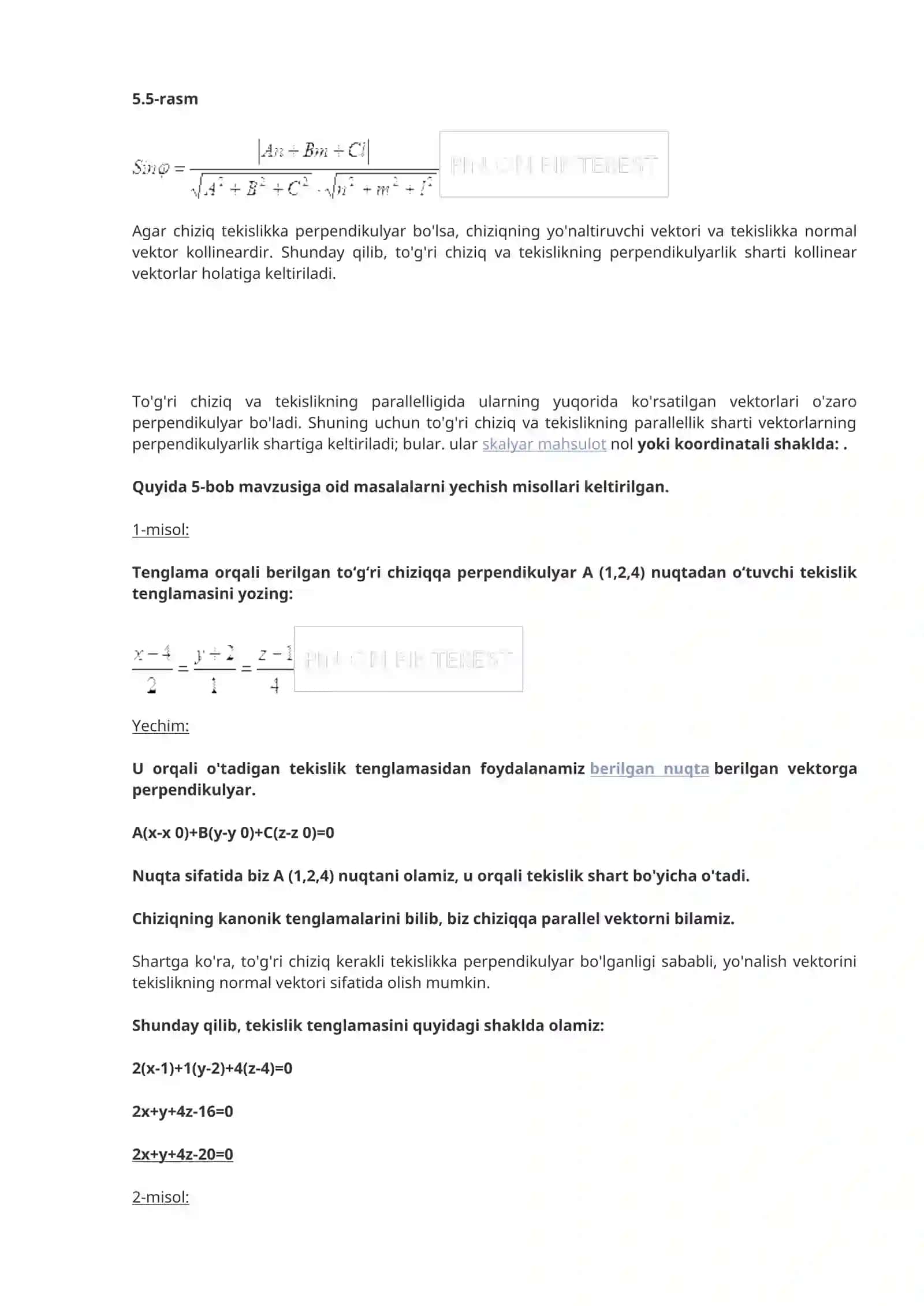 Matematik Analiz 4
